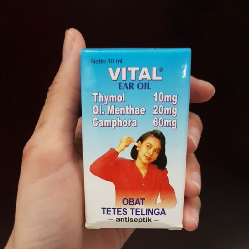 Jual VITAL EAR OIL Obat Tetes Telinga Antiseptik Shopee Indonesia