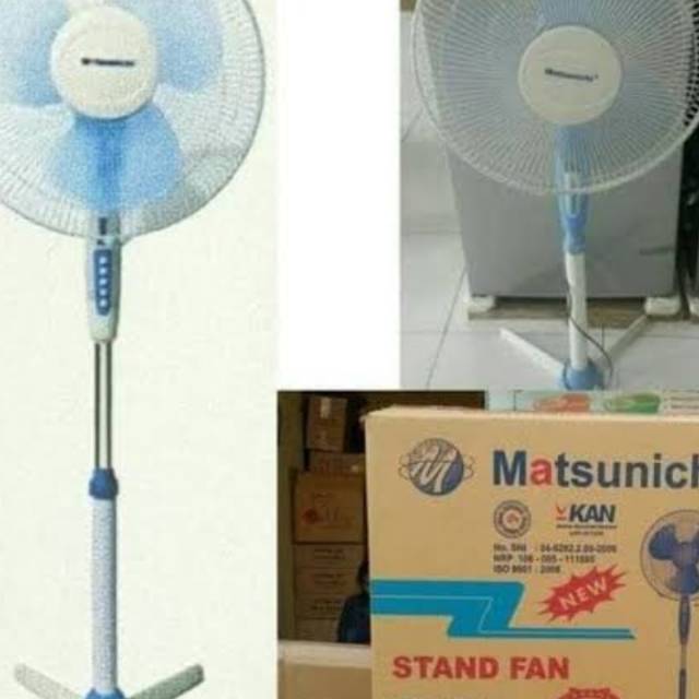 Jual KIPAS ANGIN BERDIRI STAND FAN MERK MATSUNICHI 16 Shopee Indonesia