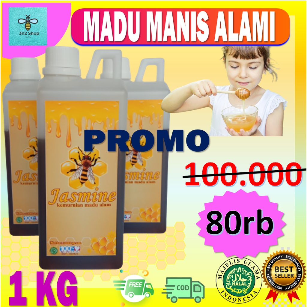 Jual Madu Murni Hutan Asli Multiflora Jasmine Halal Kg Indonesia