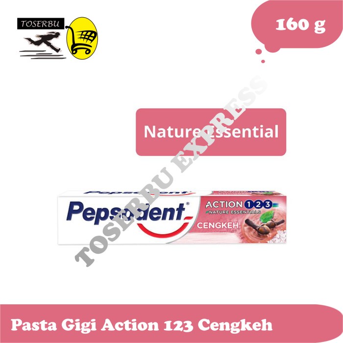 Jual PEPSODENT Pasta Gigi Action 123 Cengkeh 160g Shopee Indonesia