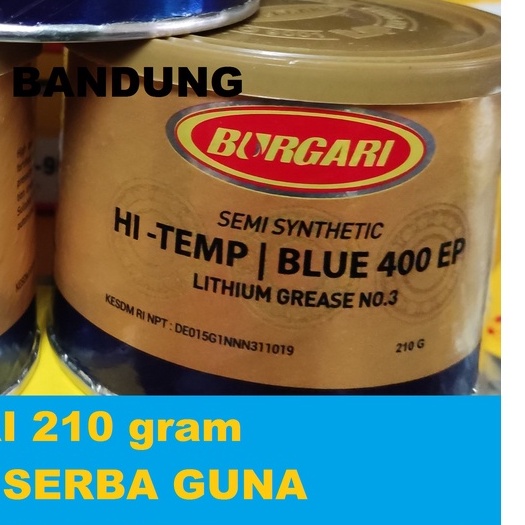 Jual Grease Hi Temp Burgari Gr Stemped Stempet Gemuk Biru Lithium