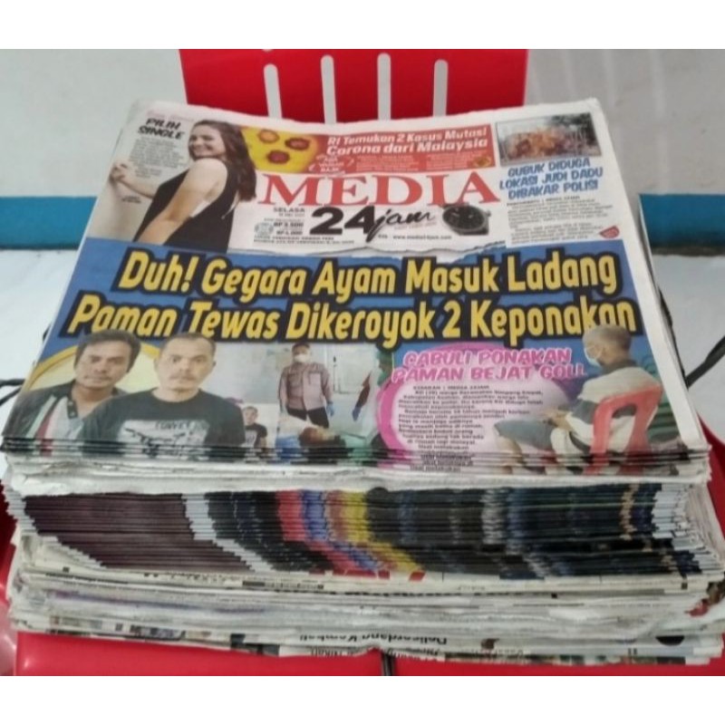 Jual Koran Bekas Campur Kiloan Per Kilo Kg Kilogram Koran Murah