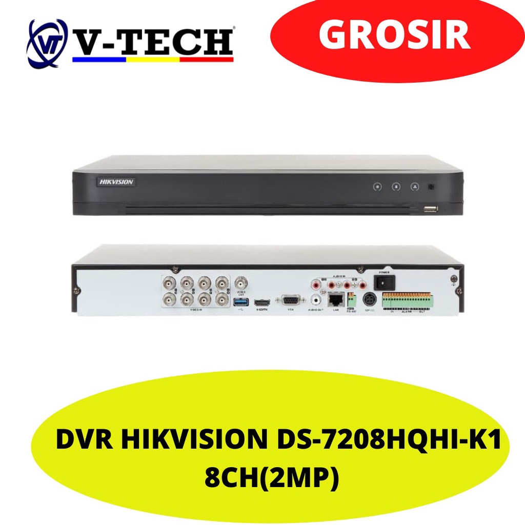 Jual Dvr Hikvision Ds Hqhi K Ch Mp Indonesia Shopee Indonesia