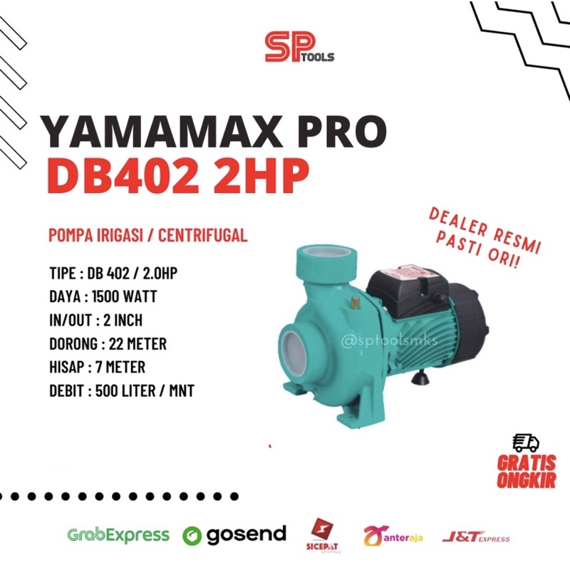 Jual Mesin Pompa Air Irigasi Centrifugal Output Yamamax Pro Db