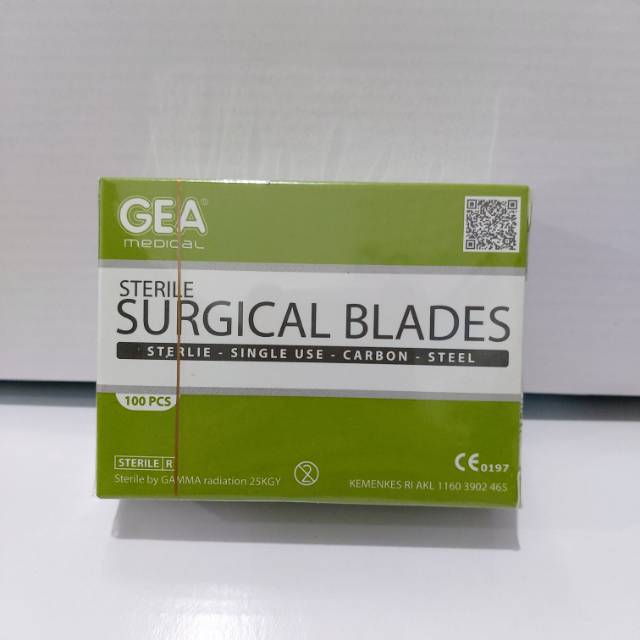 Jual Pisau Bedah Gea Medical No Surgical Blade Bisturi Mata