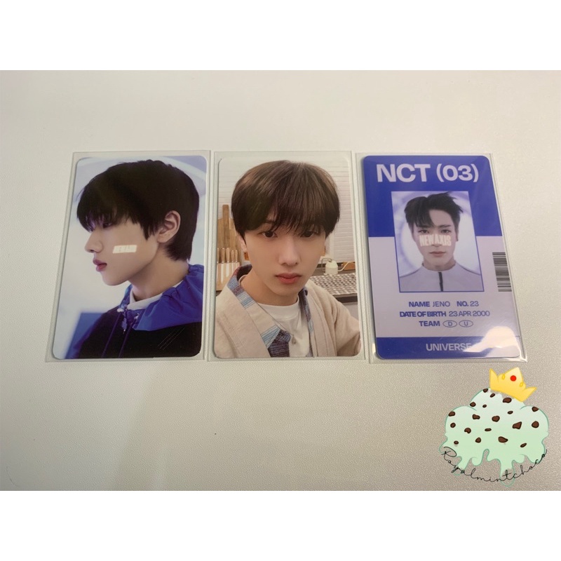 Jual Nct Universe Id Card Selca Set Pc Photocard Jisung Jeno Pc