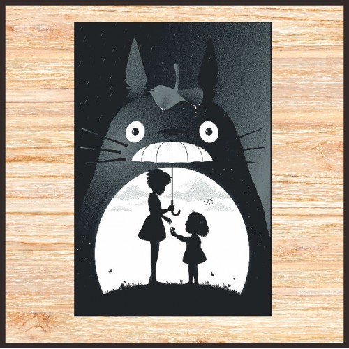 Jual Poster Film Anime My Neighbor Totoro Tonari No Totoro Catbus Mei