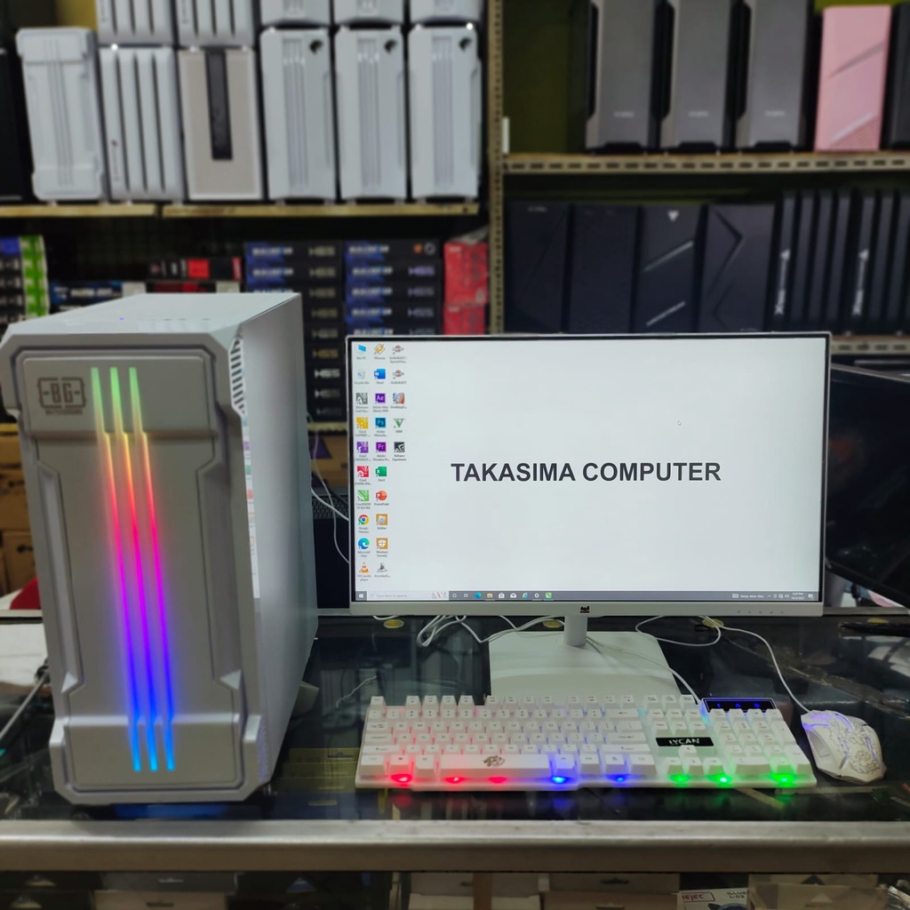 Jual Pc Gaming Core I Ram Gb Ssd Hdd Gb Vga Gb Led Inci