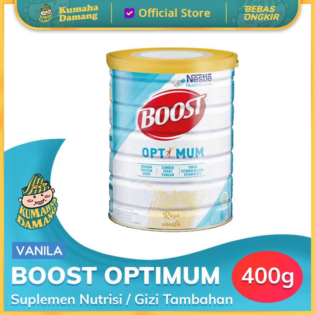 Jual Nutren Boost Optimum Susu Bubuk 400 Gram Shopee Indonesia