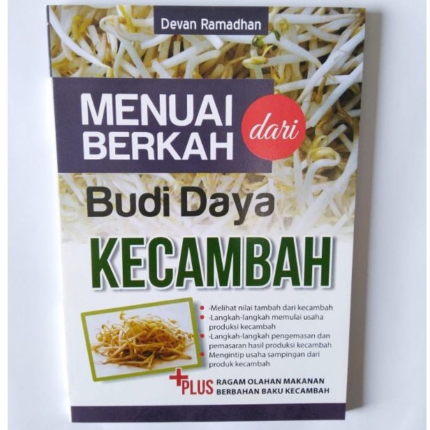 Jual Menuai Berkah Dari Budidaya Kecambah Devan Ramadhan Shopee