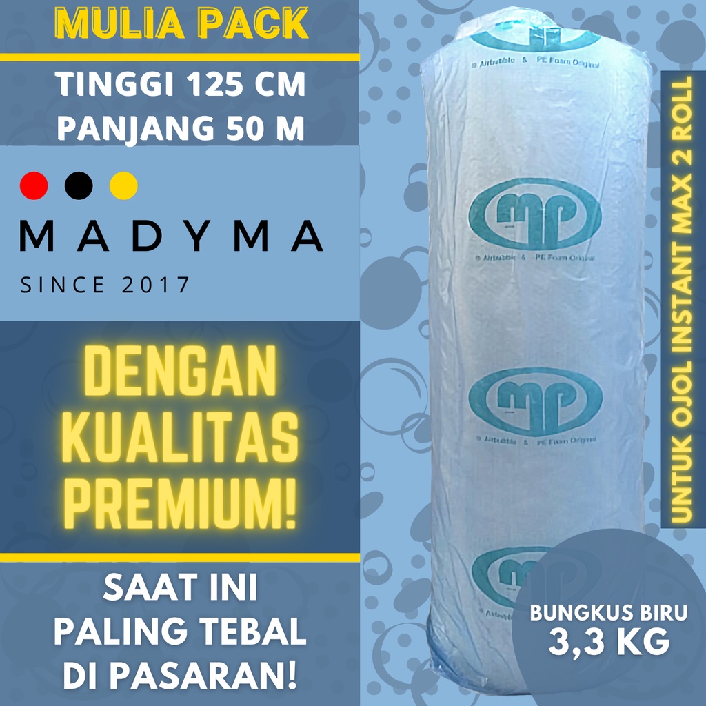 Jual Khusus Gojek Grab Bubble Wrap Mp Mulia Pack Premium M X