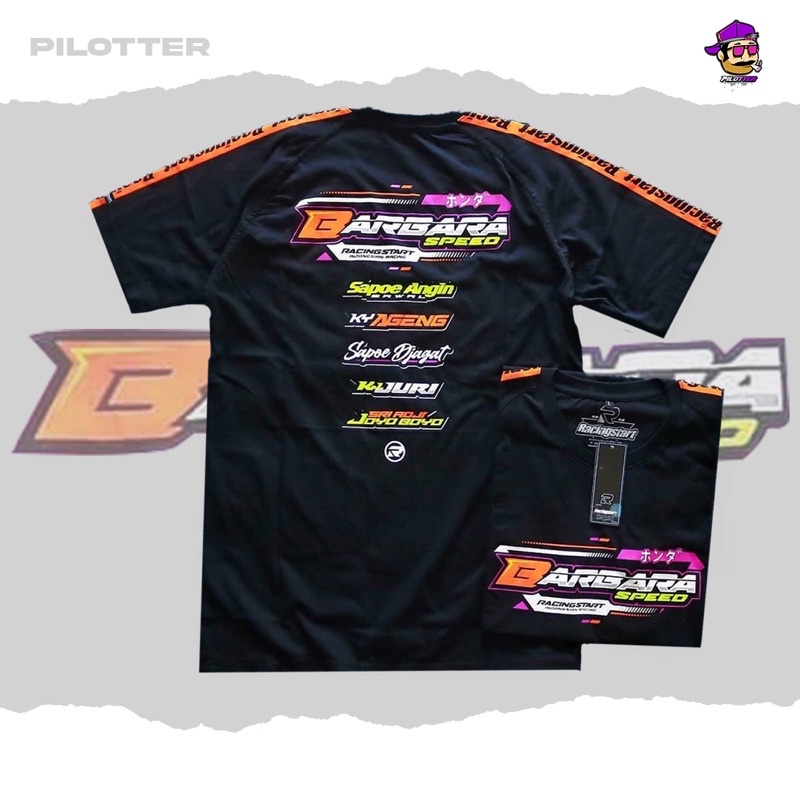 Kaos Herex Baraspeed Bengkel Barbara Baju Racing Baju Balap Baju Distro