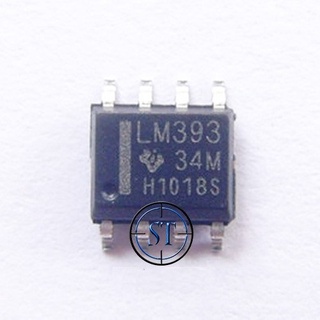 Jual LM 393 SMD LM393 LM393DR SOP SMD Low Power Dual Differential