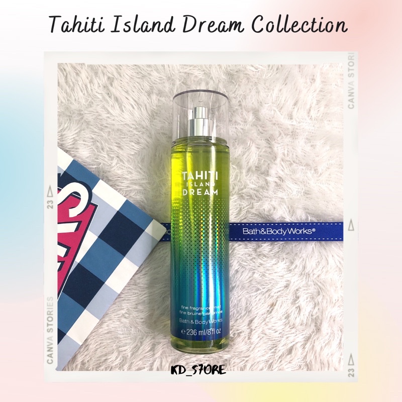 Jual Bbw Tahiti Island Dream Body Mist Bath Body Works Shopee