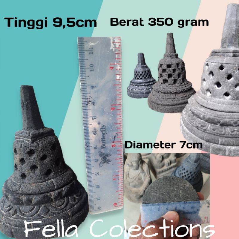 Jual Miniatur Stupa Candi Borobudur Tinggi Cm Hiasan Aquarium