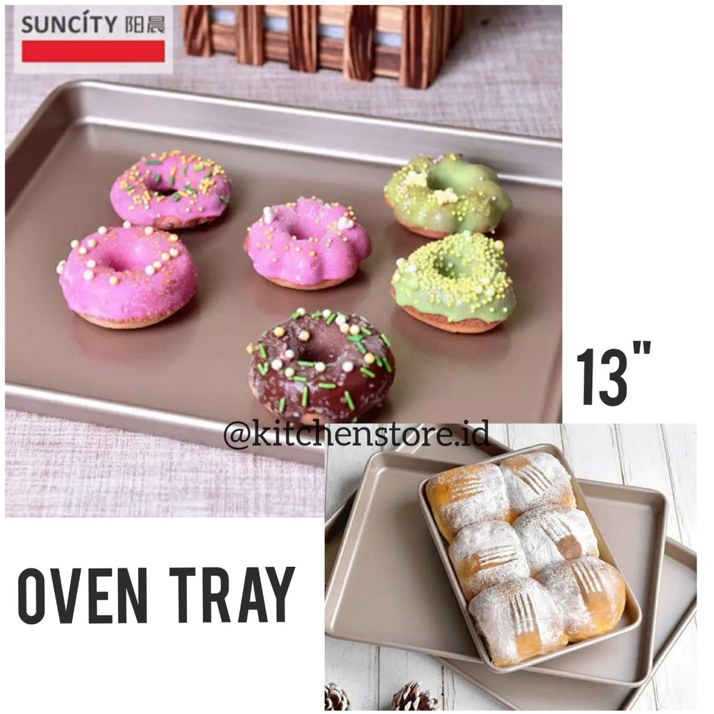 Jual Suncity Oven Tray 13 5501 Loyang Kue Kering Persegi Premium