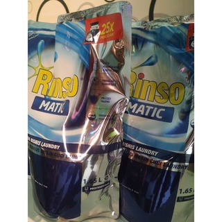 Jual Rinso Matic Liquid 1 65 Liter Pouch Shopee Indonesia