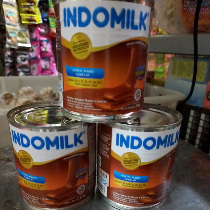 Jual Susu Indomilk Kaleng Coklat Kemasan Gr Shopee Indonesia