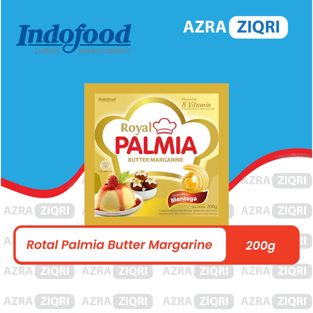 Jual ROYAL PALMIA BUTTER MARGARINE 200 GR MURAH Shopee Indonesia