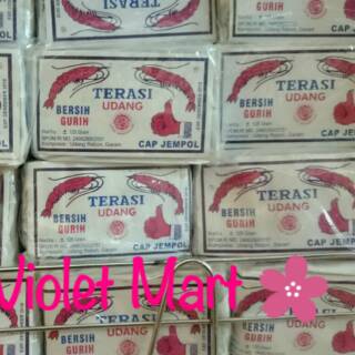 Jual TERASI UDANG REBON ASLI CAP JEMPOL 125 GRAM KHAS CIREBON Indonesia