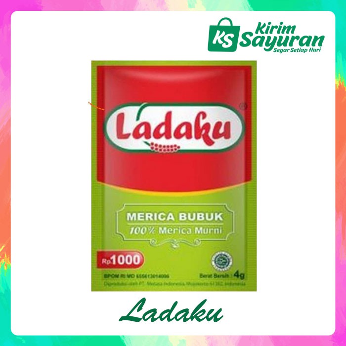 Jual Ladaku Merica Bubuk Merica Murni Gr X Pack Indonesia