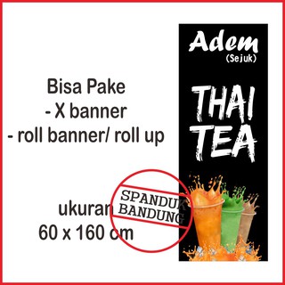 Jual Banner Thai Tea Spanduk Thai Tea Banner Costume Bikin