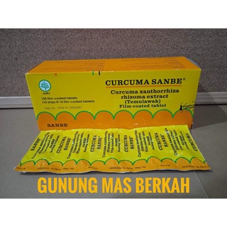 Jual Curcumasanbe Curcuma Sanbe Ekstrak Temulawak Tablet