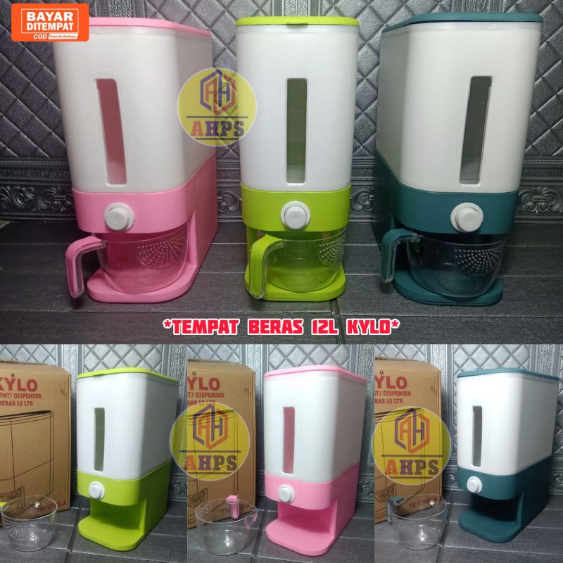 Jual Rice Dispenser Beras Kg Rice Box Kylo Free Bubble Shopee