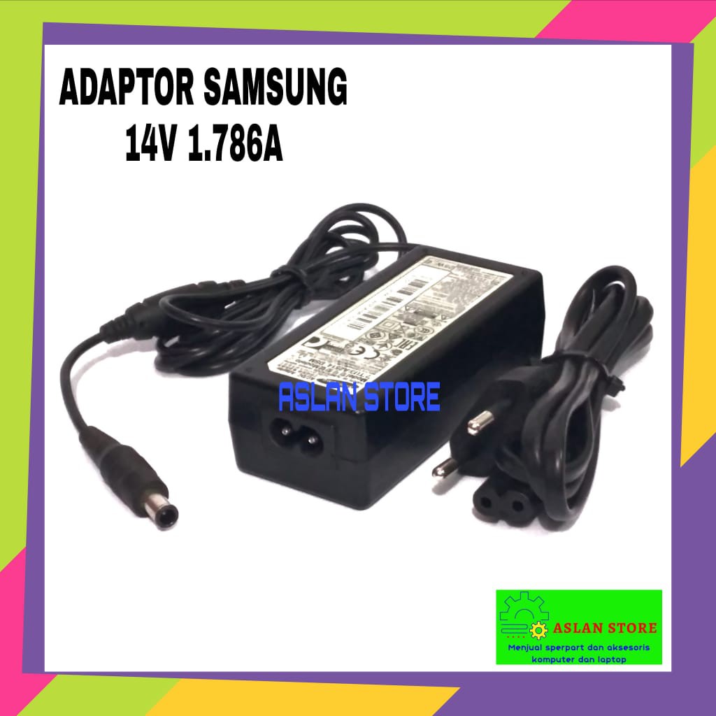 Jual Original Charger Adaptor Samsung V A A For Laptop Lcd