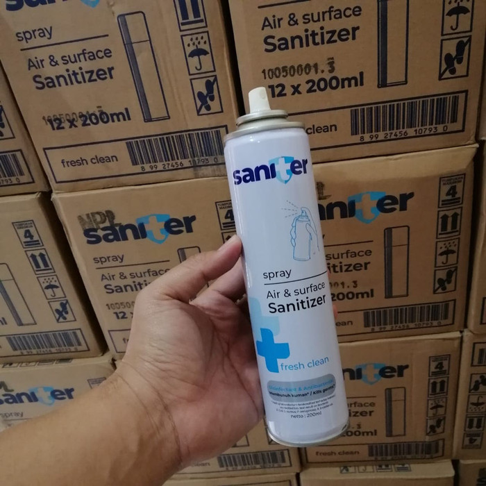 Jual Saniter Spray Air Surface Sanitizer Desinfektan Spray Ml