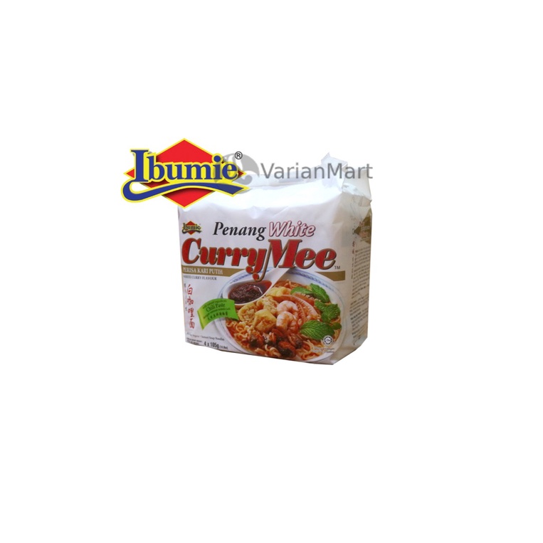 Jual IBUMIE PENANG White Curry Mee Instant 420 Gr Mie Kari Malaysia