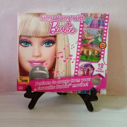 Jual Vcd Barbie Sing A Long With Barbie Original Indonesia Shopee