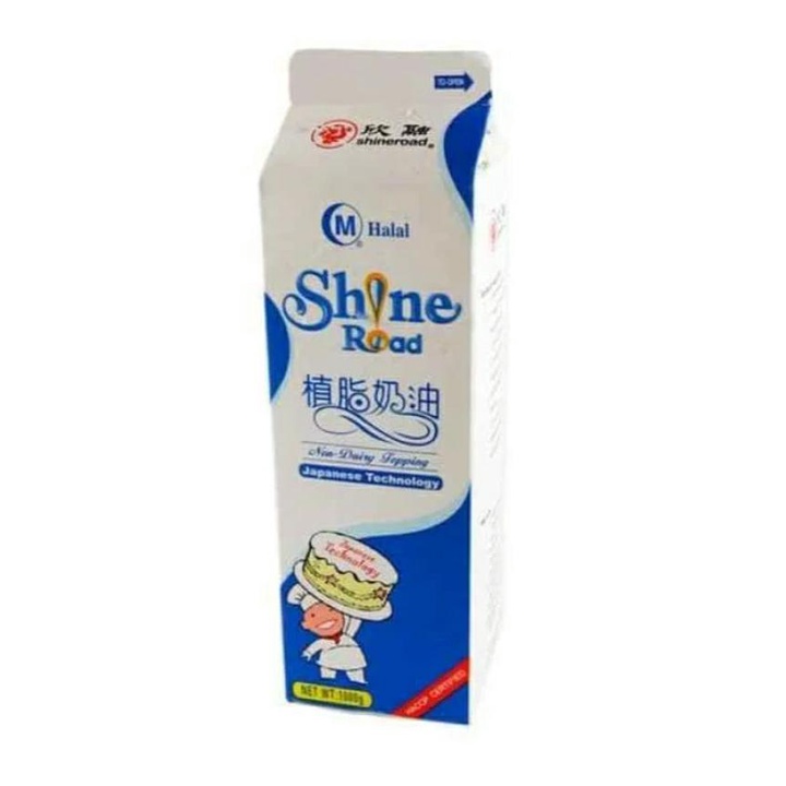 Jual Promo Shineroad Whipping Cream Non Dairy 1 Liter Shopee Indonesia