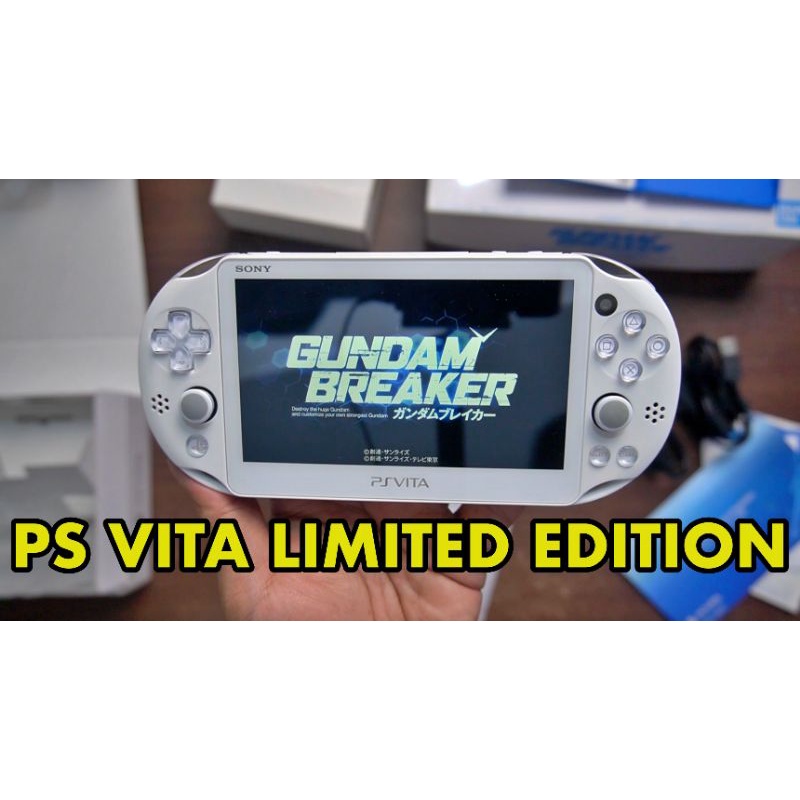 Jual Ps Vita Limited Edition Gundam Breaker Indonesia Shopee Indonesia