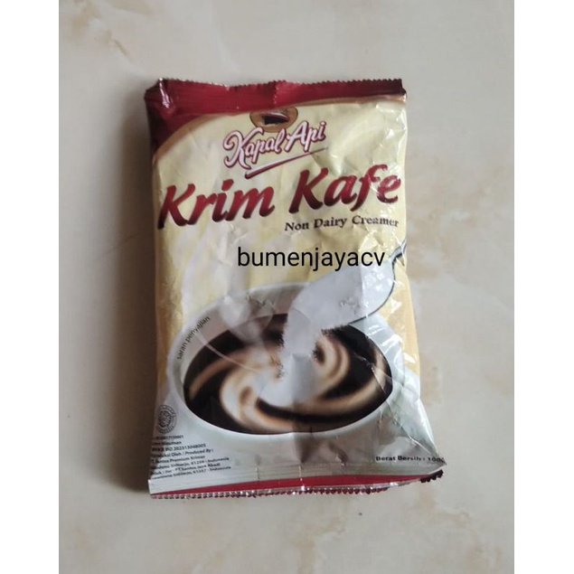 Jual Kapal Api Krim Kafe 100 Gram Krimer Kapal Api Shopee Indonesia