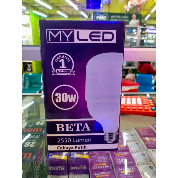 Jual Lampu Led Bulb Bohlam Myled Beta W W W W Shopee