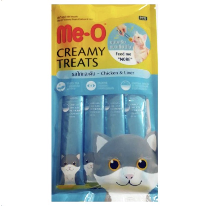 Jual Meo Me O Creamy Treats Snack Kucing Rasa Salmon Makanan Kucing