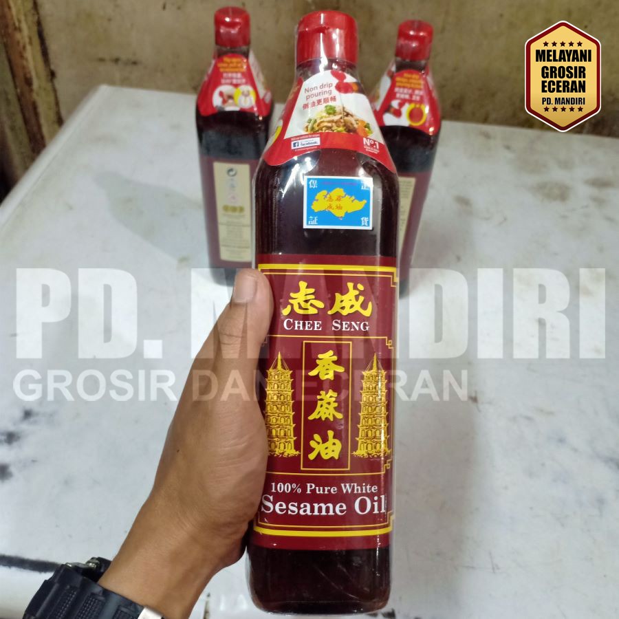 Jual CHEE SENG SESAME OIL 750 ML MINYAK WIJEN Shopee Indonesia