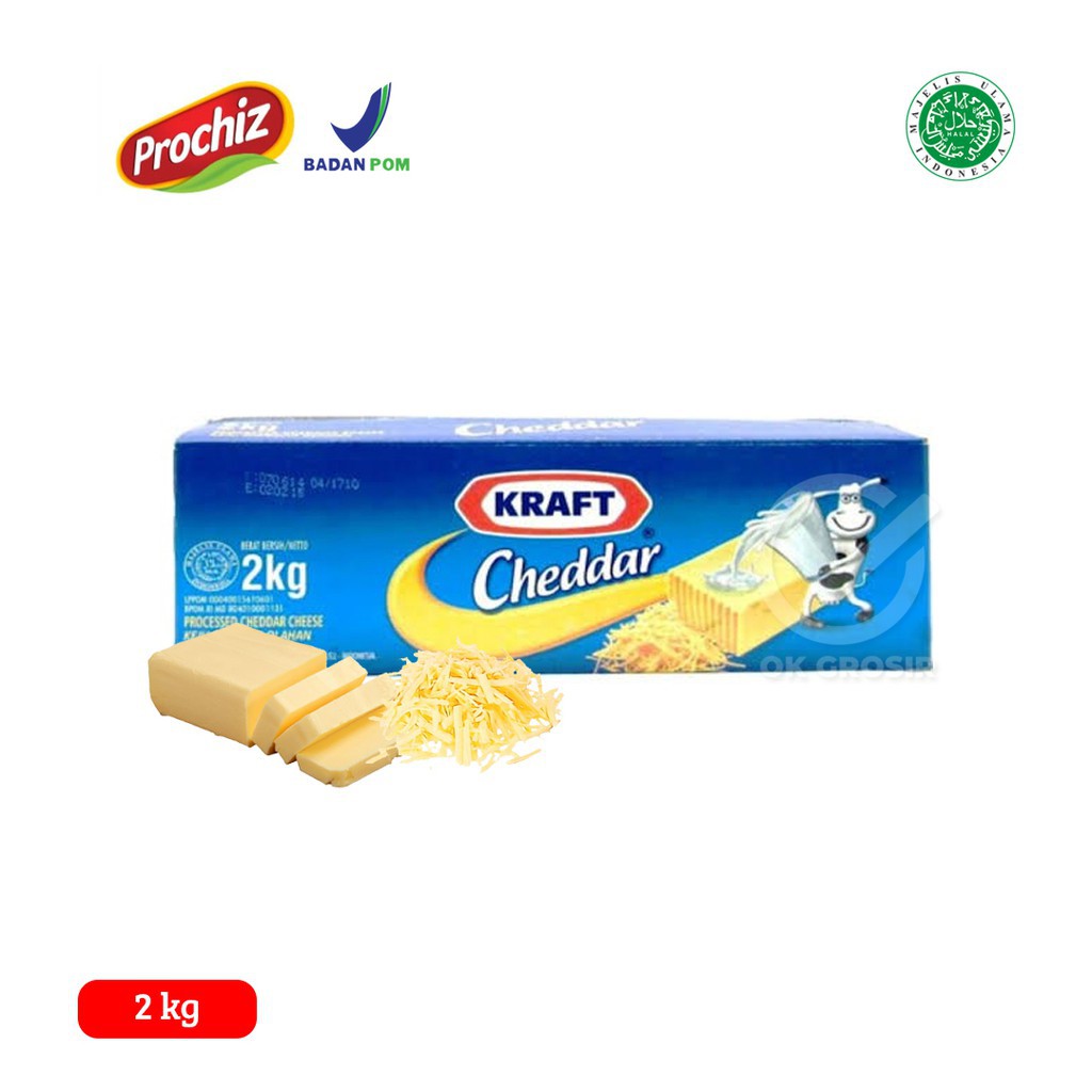 Jual Keju Kraft Cheddar Kg Shopee Indonesia