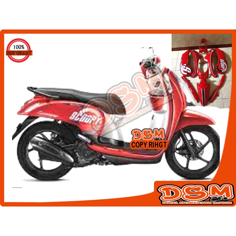 Jual Paket Full Body Halus Scoopy Fi Cover Body Scoopy