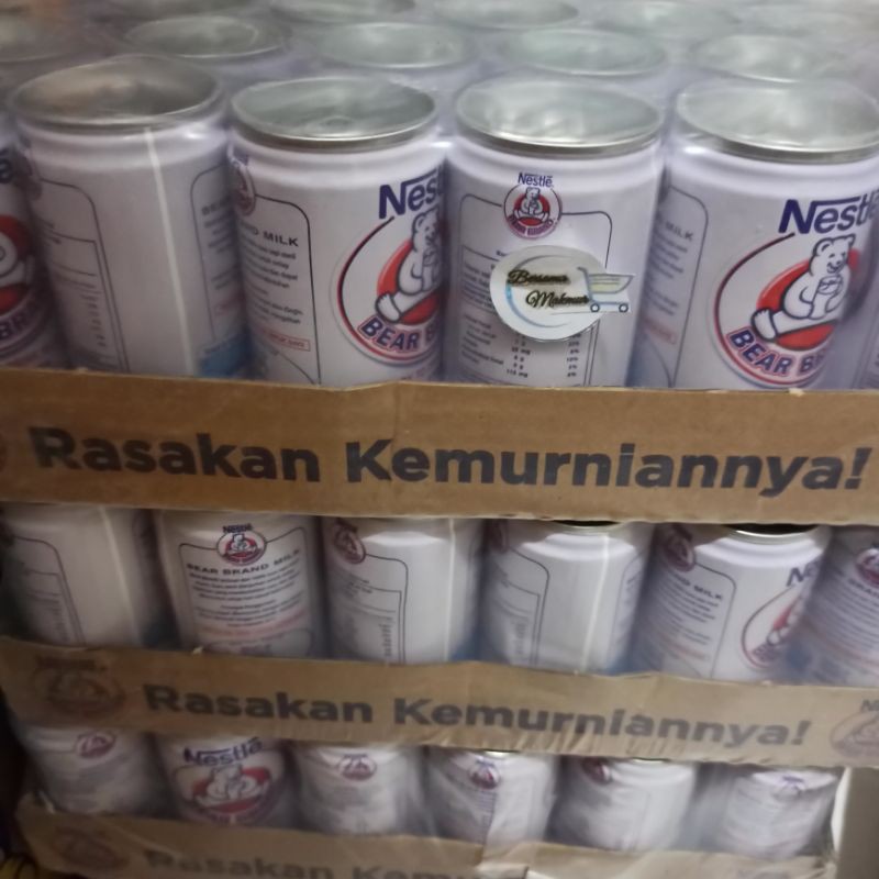 Jual BEAR BRAND Nestle 1 Dus 30 Kaleng 189ml Susu Encer Beruang