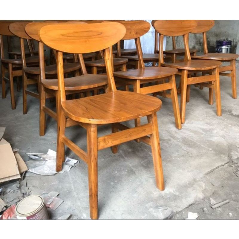 Jual Kuri Ropan Kursi Cafe Kursi Jati Kursi Minimalis Shopee Indonesia