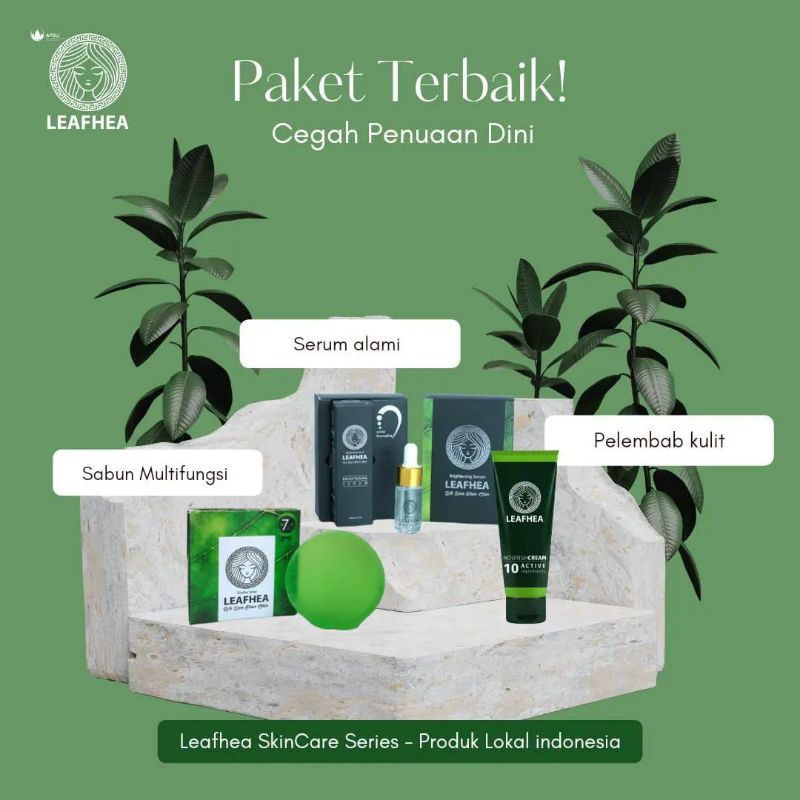 Jual Paket Lengkap Leafhea Herbal Skincare Skincare Busui