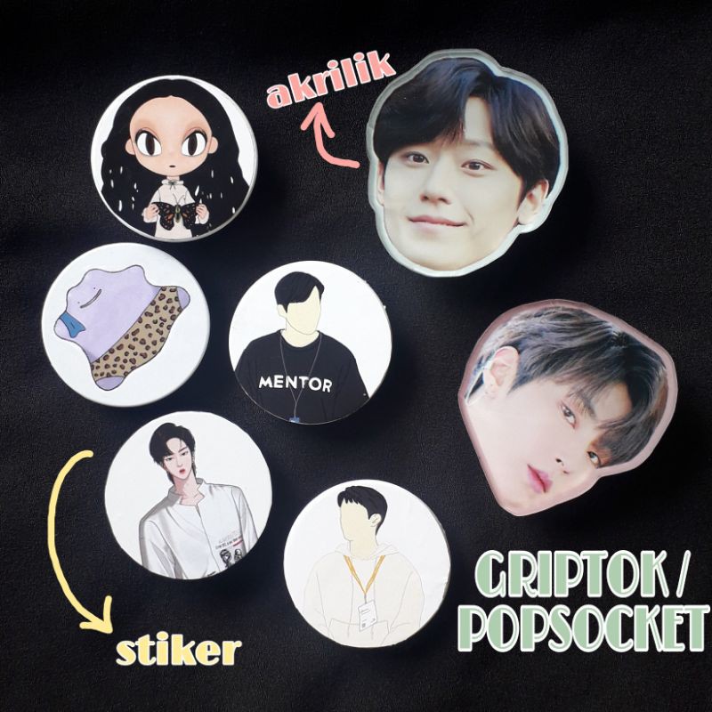 Jual Griptok Popsocket Akrilik Stiker Kpop Kdrama True Beauty Start Up