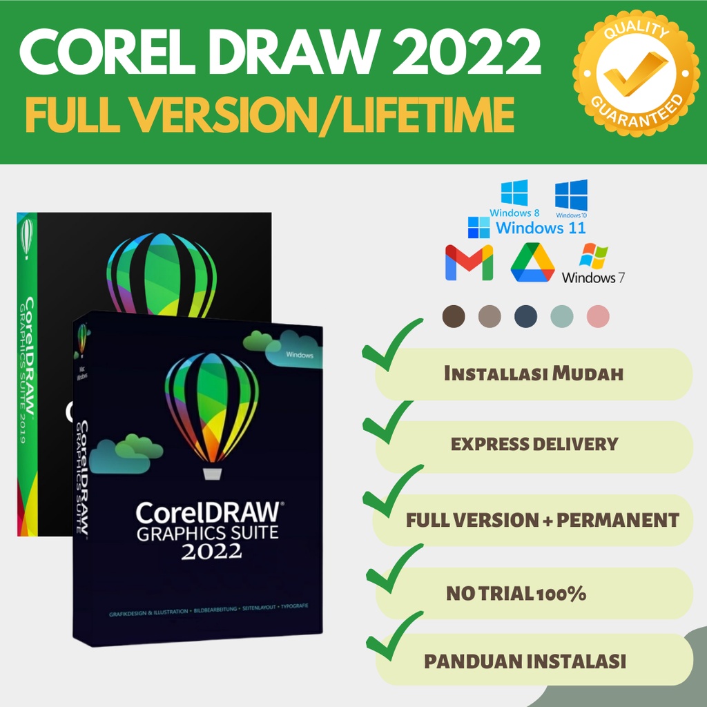 Jual COREL DRAW 2022 LIFETIME COREL DRAW TERBARU COREL DRAW PERMANEN