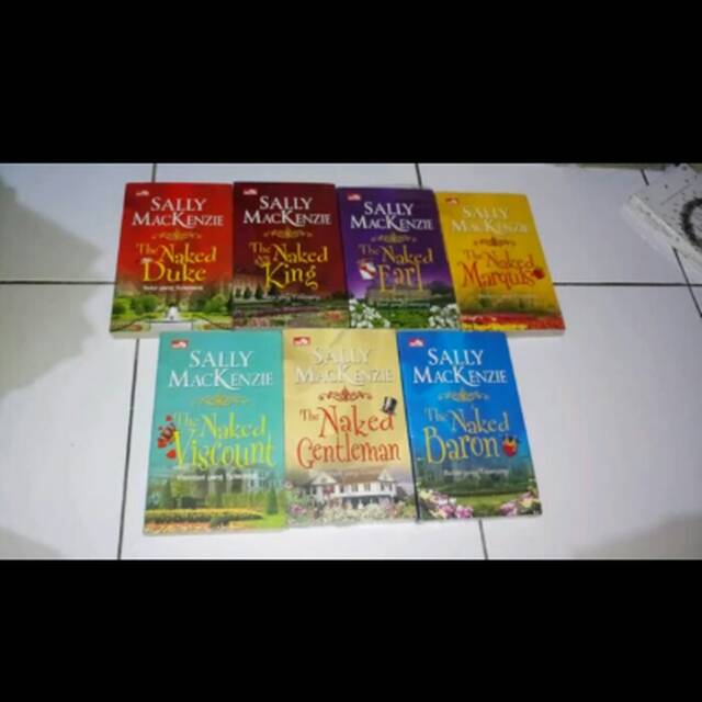 Jual Sally MacKenzie Naked Nobility Series Paket 7 Buku Indonesia