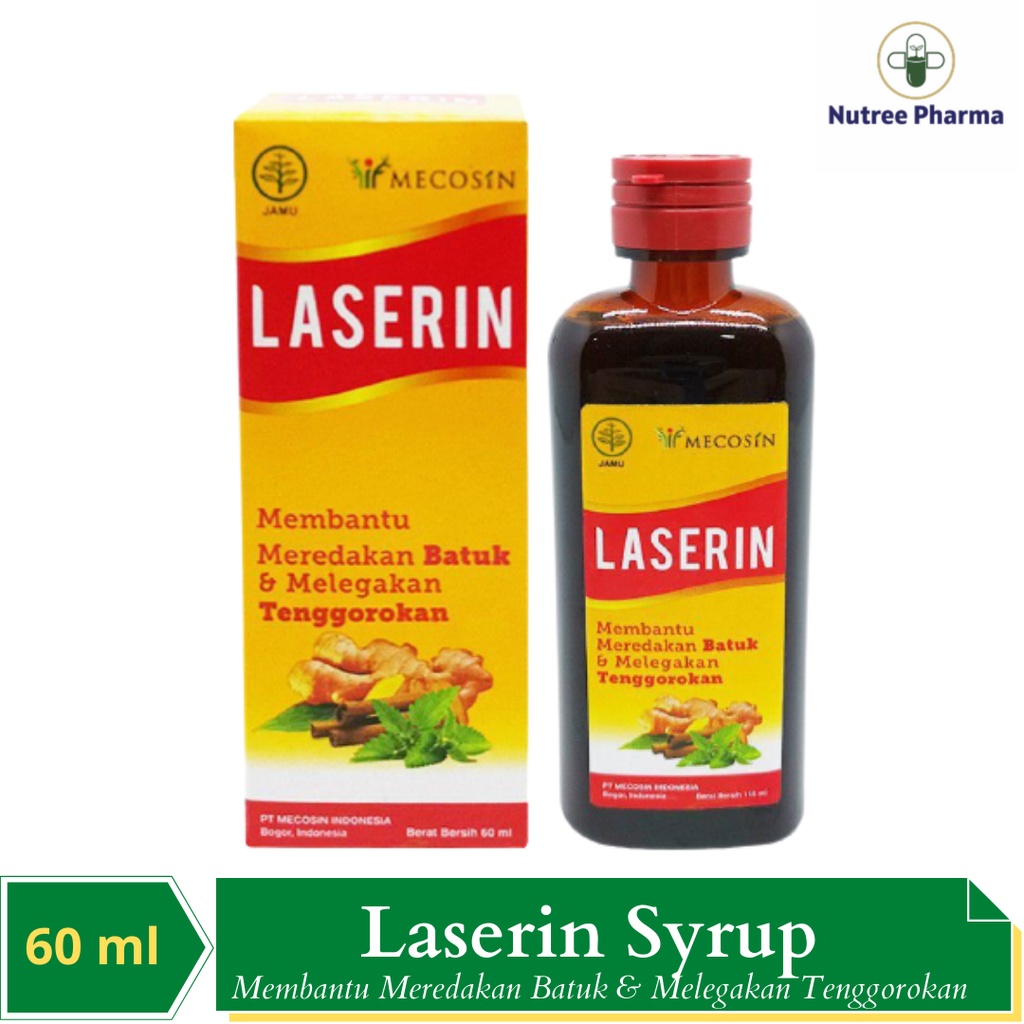 Jual Laserin Sirup Ml Membantu Meredakan Batuk Melegakan