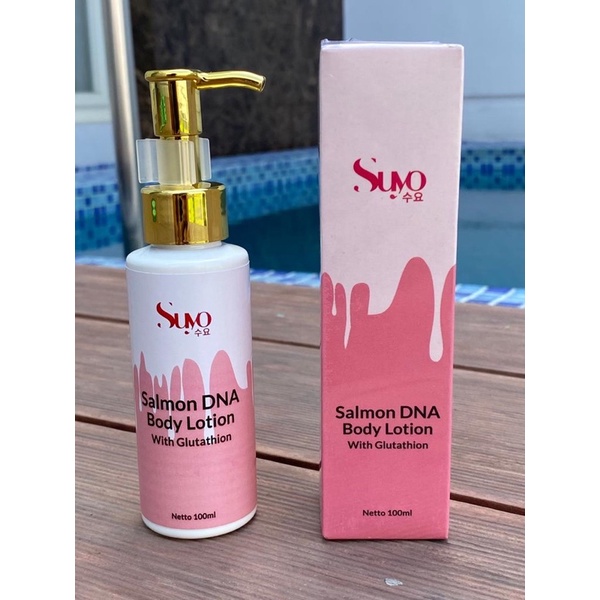 Jual Dna Salmon Body Lotion With Glutathione Hb Pemutih Ampuh Shopee