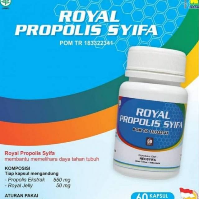 Jual ROYAL PROPOLIS SYIFA NASA SUPLEMEN VITAMIN OBAT HERBAL