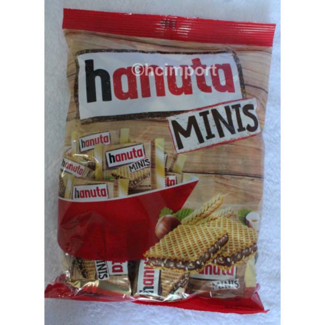 Jual HANUTA MINIS CHOCOLATE 200G Shopee Indonesia